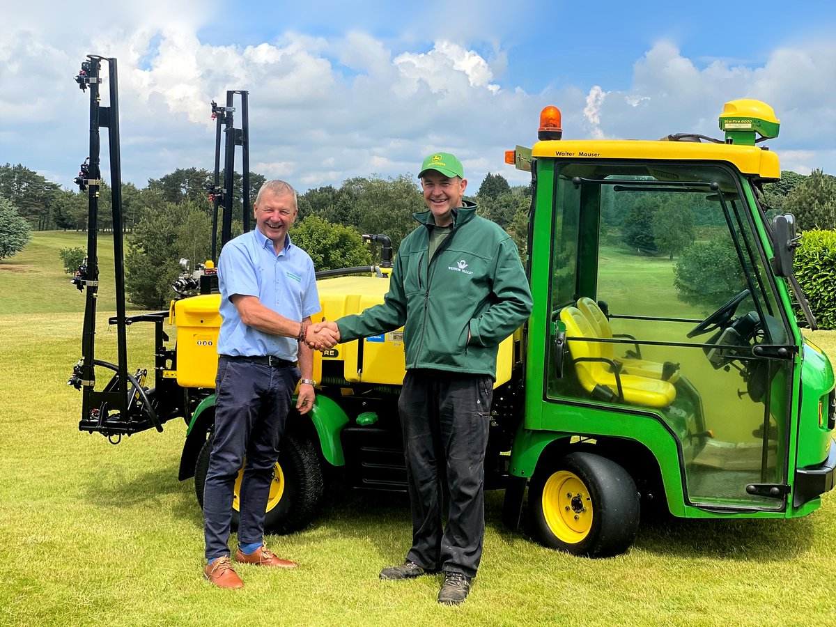 BenBurgessAg's tweet photo. This JD 2030A ProGator with HD200 Sprayer fitted with RTK Guidance, headed to its new home recently @WensumValley 
Area Sales Manager Stuart Edge had the pleasure of delivering this fantastic bit of kit
Thank you for your continued custom
#ProGator #Sprayer #JohnDeere #RTK https://t.co/E70mLgSU0Z