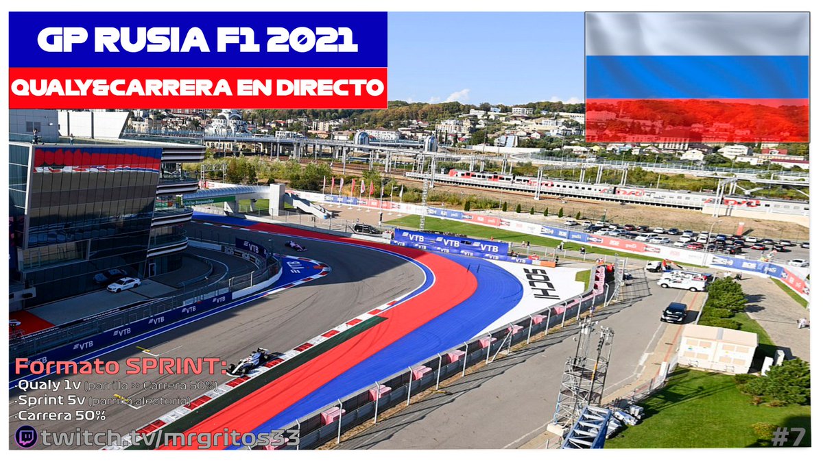 F1coroentena's tweet photo. 🏁RACE DAY!

🏎️A las 20:05h nos lo contará todo 
@Mrgritos desde el Circuito de RUSIA, séptima cita del Mundial en Sochi, hoy estrenamos Formato SPRINT: Qualy 1v, Sprint 5v con parrilla aleatoria y finalmente la Carrera 50% con parrilla de la Q1v!🏎️💨

🗓️7/9
🌎GP RUSIA
⏰20:05h https://t.co/MytPau9ikc