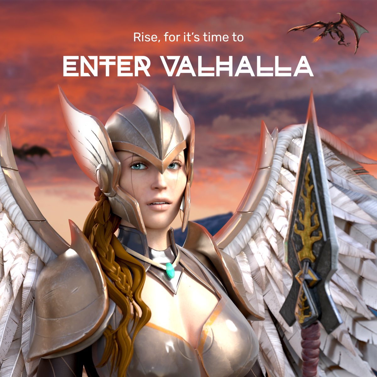 ValkyriessNFT's tweet photo. It’s time for the slain to choose their fate
It’s time to ensure their efforts aren’t in vain
It’s time to leave behind the degen life
It’s time to ENTER VALHALLA &amp; rise again

Follow @ValkyriessNFT today

#NFT #Crypto #SOL https://t.co/i0YvDq9WR7
