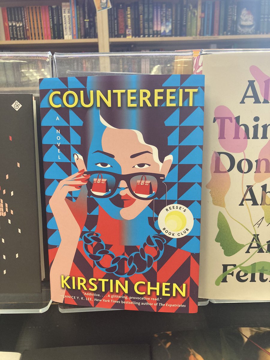 aad0329's tweet photo. What a thrill: @kirstin_chen’s #counterfeit is at @PorterSqBooks! https://t.co/RPSd8BRhzV