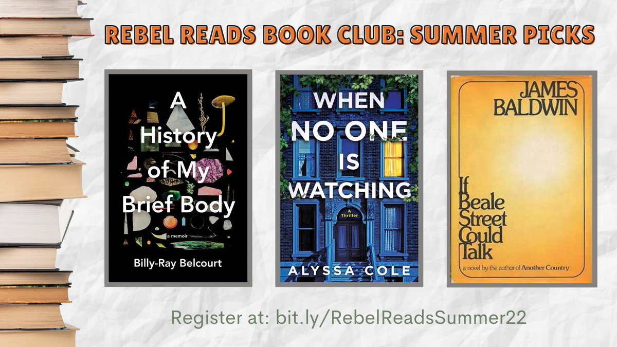 EFryOttawa's tweet photo. The EFry Ottawa #bookclub is all set for #SummerReading! Check out our schedule! We’ll be reading books by James Baldwin, @BillyRayB @alyssacolelit https://t.co/PMJxReaZ50 #Ottawa #BookClub https://t.co/cOzPPlEoGY