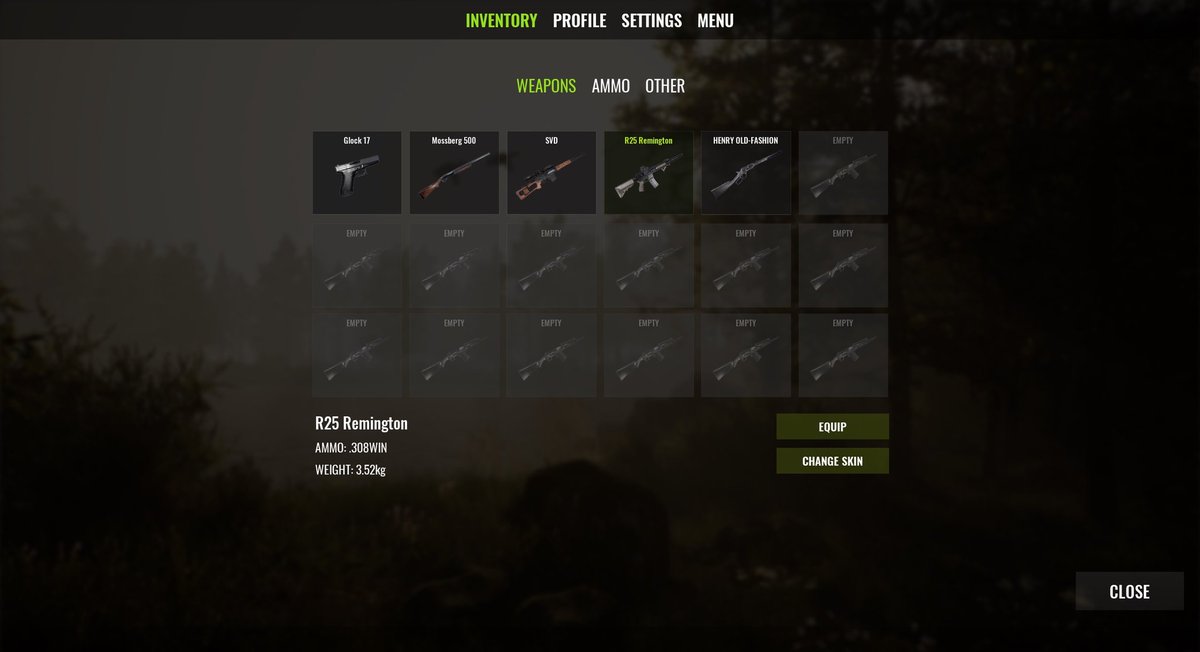 MetaShooter_gg's tweet photo. Quick sneak peak with newest #MetaShooter game profile development update! All these guns are NFT, limited supply and can be yours! Alpha on the 24th of June! 

100 USDT, 72h, 5 winners
Follow @MetaShooter_gg, share and add 3 friends! 

#weapons #hunting #nft @0xPolygon @binance https://t.co/QwyjLg6rPU