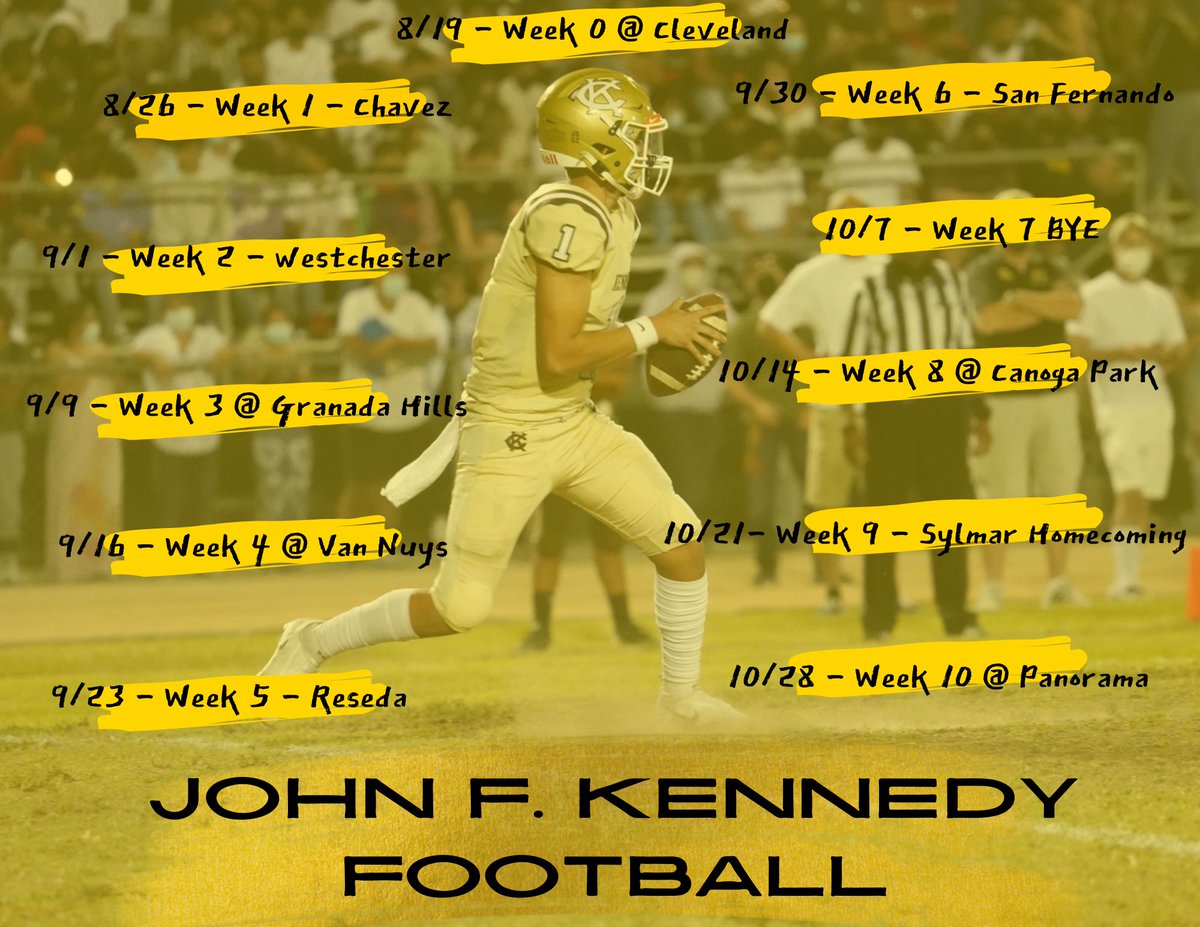 Kennedy HS 2022 Football Season