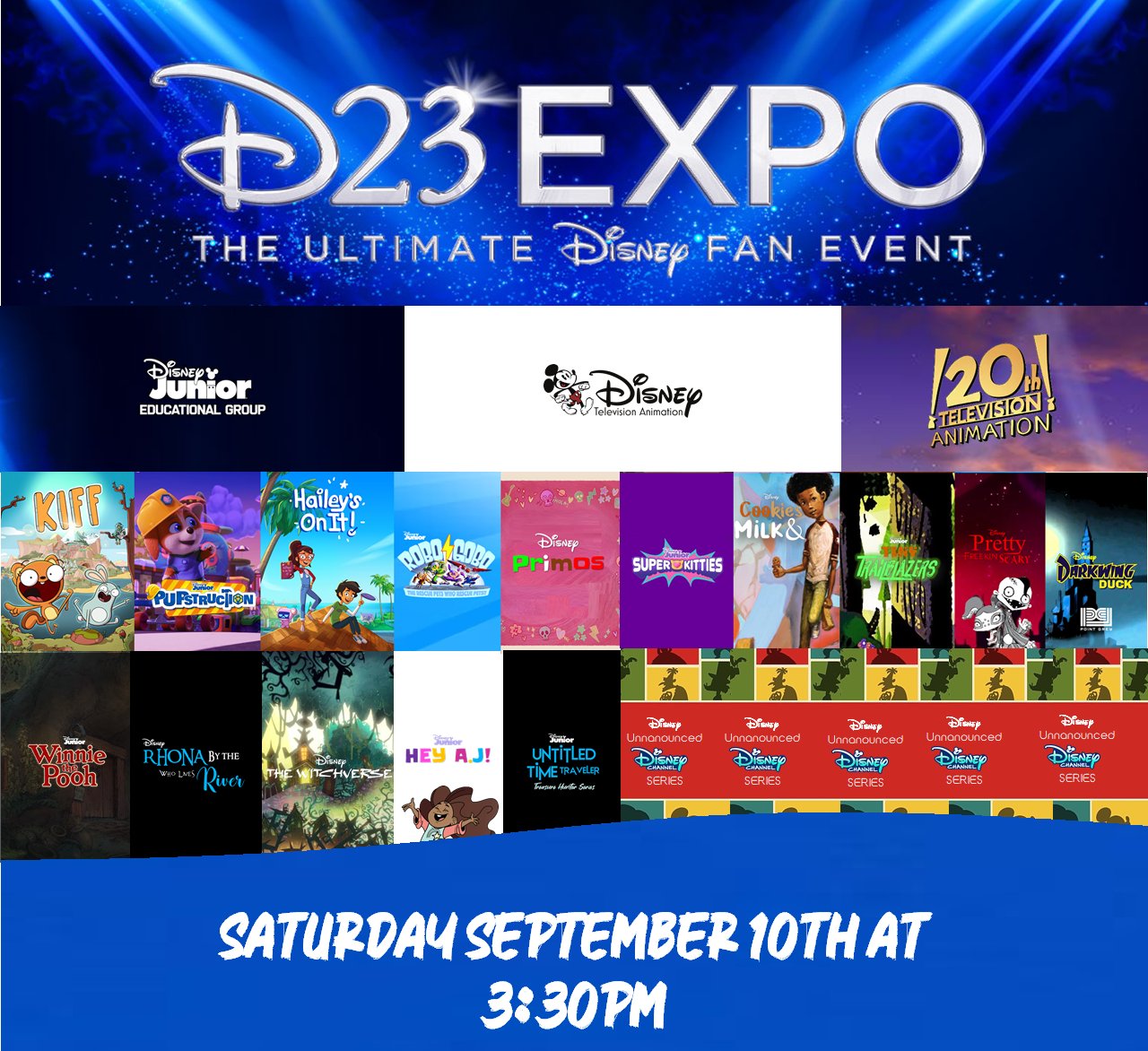 Disney Television Animation News on Twitter "D23ExpoHas Announced The