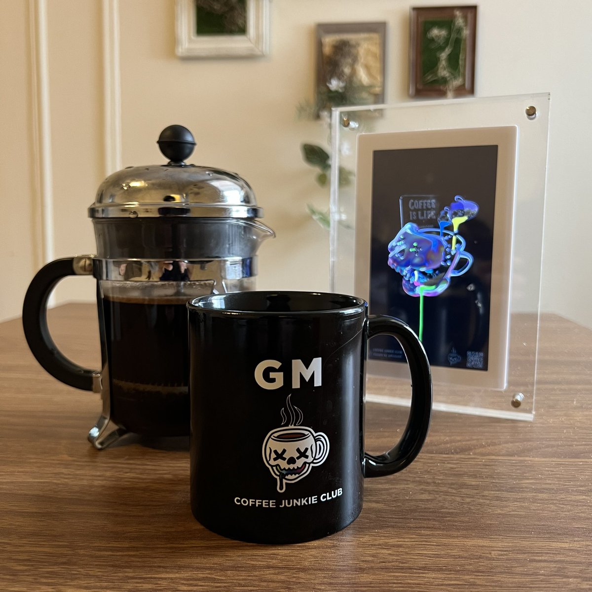 PretoHF's tweet photo. Fueling up my creativity first βοΈ #LiquidEnergy @coffeejunkienft https://t.co/h806LBcIWA