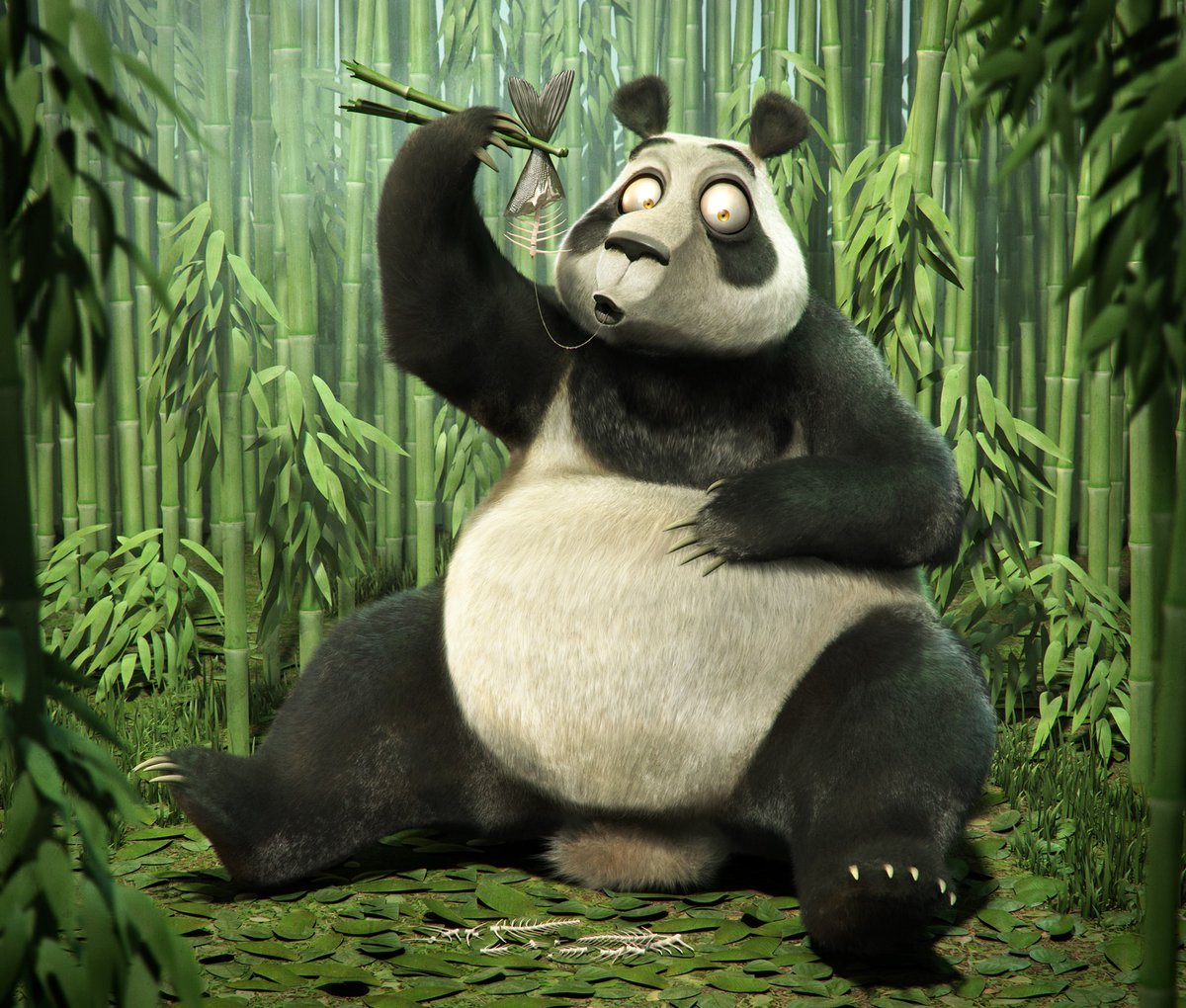 jose_zeoyn's tweet photo. Another 3D Illustration I made in 2011 for 3DArtist magazine. This one is called "A Break from Bamboo".
Made in #zbrush, #3dsmax and #mentalray.
#panda https://t.co/8LRNXfuuoG