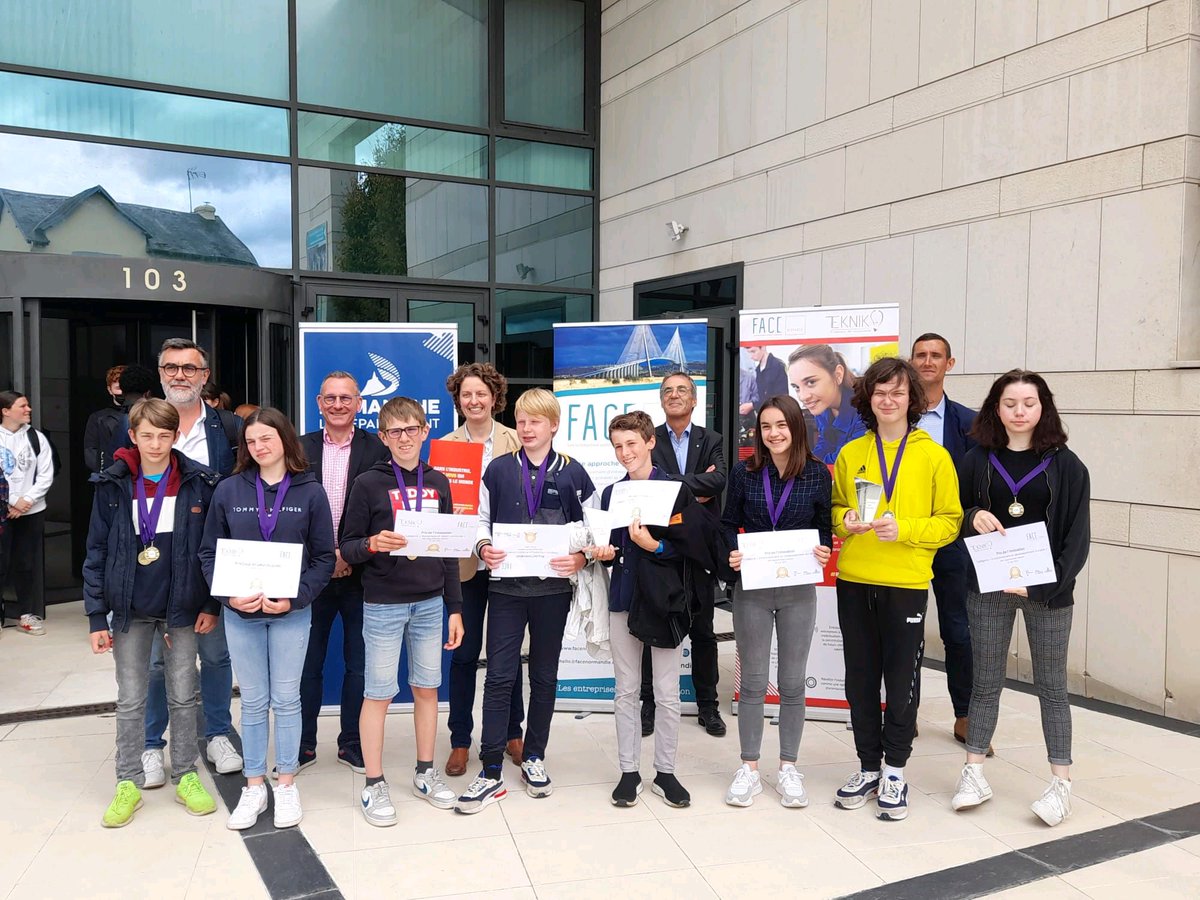 Orange aux côtés de FaceNormandie pour le défi Teknik Départemental du 07 juin. 10 equipes, bravo aux 2 équipes gagnantes qui vont représenter le département de la Manche lors du défi national du 16 juin prochain. 
<a href="/FACENormandie/">FACE Normandie</a> <a href="/OrangeNormandie/">OrangeNormandie</a>  <a href="/LaManche50/">Département de la Manche</a> <a href="/presseorange/">Service Presse Orange</a>