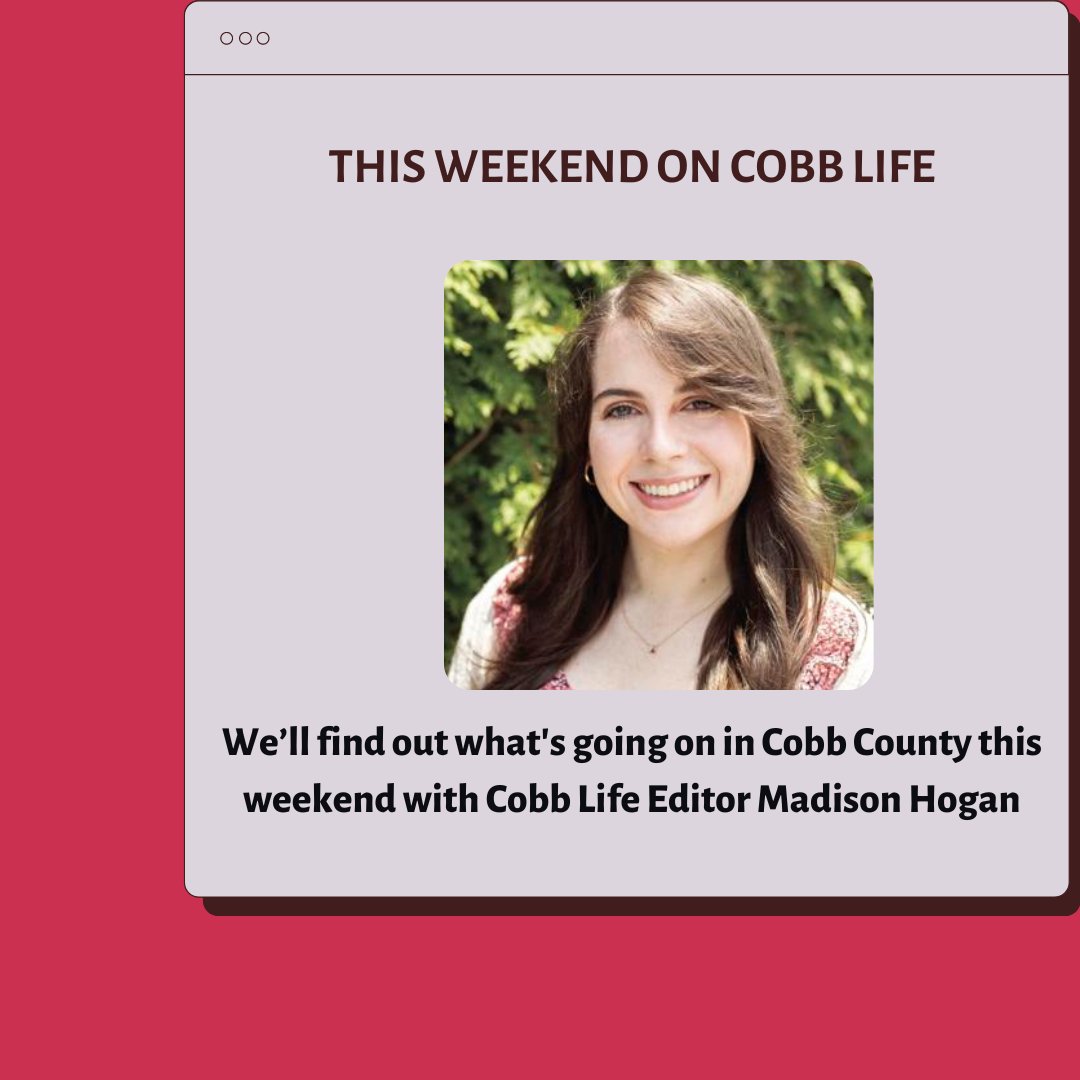 Marietta Daily Journal Podcast (@mdjpodcast) on Twitter photo Stay tuned this weekend to hear from Cobb Life Editor Madison Hogan! You won't want to miss this one. <a href="/mdjonline/">MDJ Online</a> Stay tuned this weekend to hear from Cobb Life Editor Madison Hogan! You won't want to miss this one. <a href="/mdjonline/">MDJ Online</a>