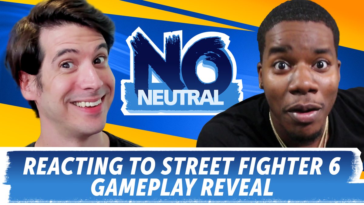 CapcomFighters's tweet photo. It's time for the #NoNeutral Street Fighter 6 Gameplay REACTION! @RobTeeVee & @Bri4nF's first thoughts on recent news.
https://t.co/WQAbrgG1Q3 https://t.co/J5AC6qpyRR