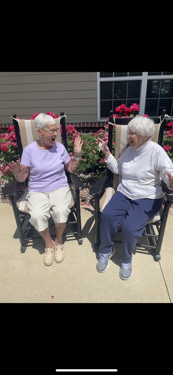ValleyViewHC's tweet photo. It’s National Best Friend’s Day! We couldn’t think of any two better BEST friends! Evie and Bev have been friends since 7th grade! Nothing is better than having a life long friendship! 👯‍♀️ https://t.co/R6CttLnZdK
