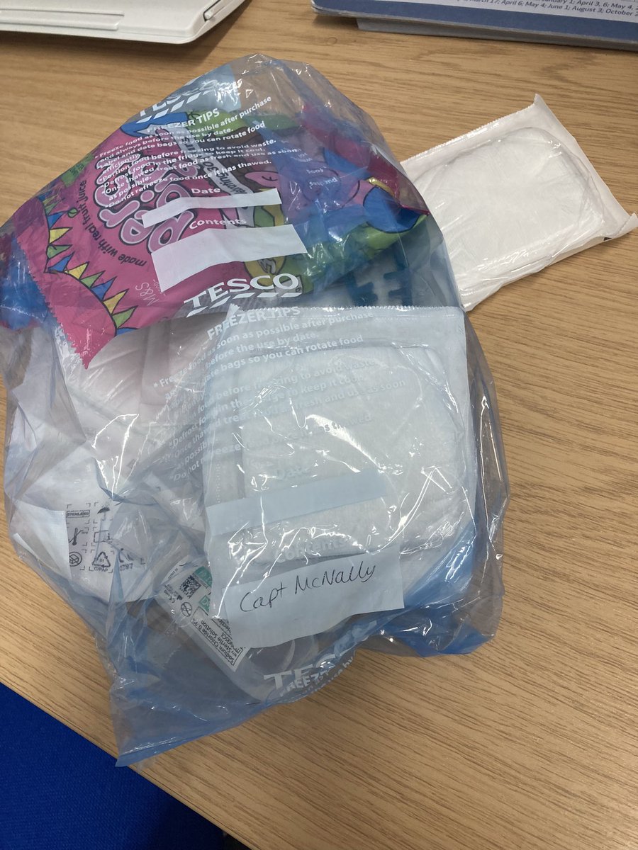 Got to love this 'job' - one of the cadets who I recently gave first aid to just gave me a gift - new stock for my first aid kit and my favourite sweets!! #armycadets #acf