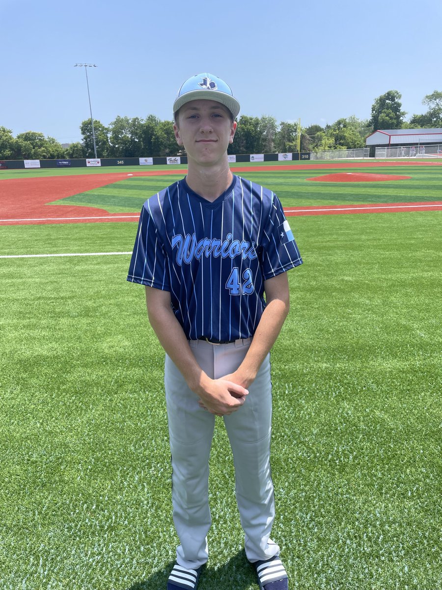 FiveToolTexas's tweet photo. #NTXClassic F: @NTXWARBASEBALL 8, TBA Rangers 17U Blue 1
PoG: @BratzCamden 7 IP, 3K, 4H, BB, 0 ER
Hitter: @asherlacy6 2-4, 3B, 2 RBI
Notable: @DylanSears_11 3-4, 2 2B, RBI https://t.co/MrFBjxVk2Y