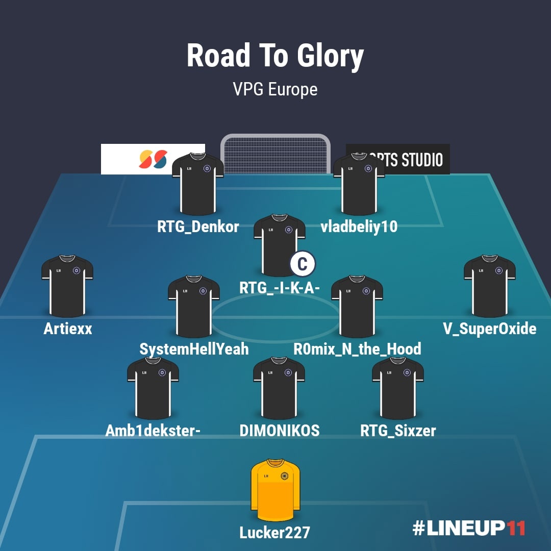 Esports Cup PS4 + Matchdays 2⃣7⃣ &amp; 2⃣8⃣ will be played in the <a href="/OfficialVPG/">Virtual Pro Gaming</a> <a href="/VPGEurope/">Virtual Pro Gaming | Europe</a> today (09/06/2022)❗️

🏆VPG Esports Cup
🆚<a href="/illegalesports/">Illegal Esports</a> 
⏰8:15pm UK  (10:30pm GMT+3)

🏆Championship South
🆚@BINGUSESPORTS 
⏰8:30pm UK 
🆚<a href="/atletico_tigres/">Atlético Tigres</a> 
⏰9:00pm UK 

Starting linup is: