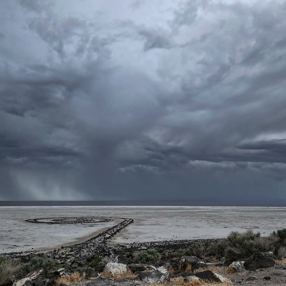 dr_angryfossil's tweet image. I finally made it! It was even better than I imagined. Smithson was a genius. #spiraljetty #APArtHistory