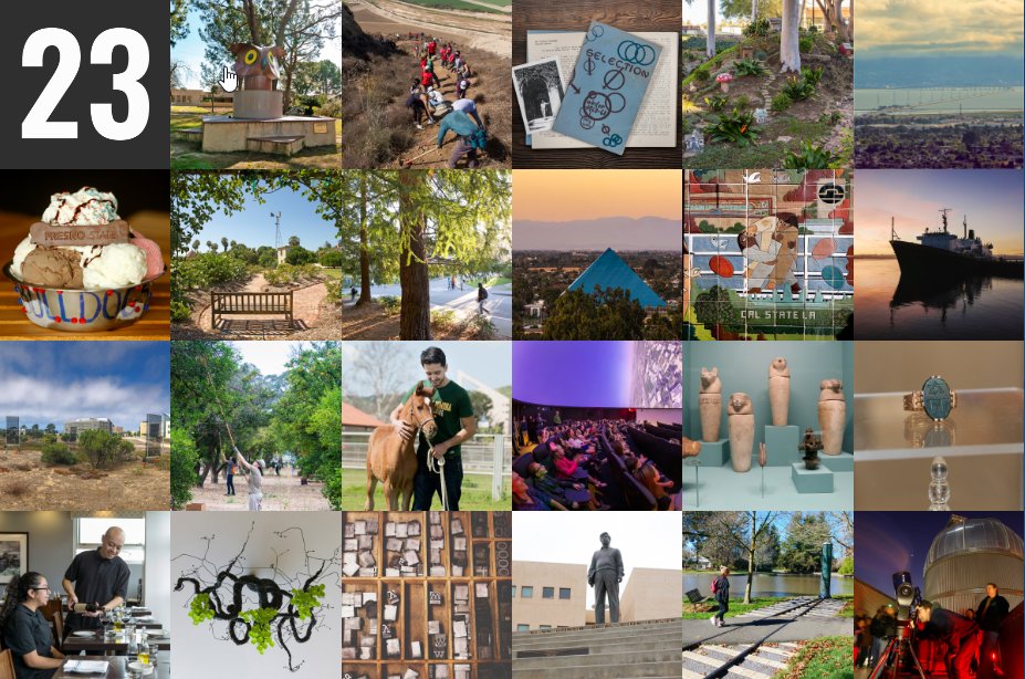 calstate's tweet photo. The CSU’s CIO @amichaelberman and @CalStateCISO Ed Hudson went on an epic road trip and visited all 23 campuses in 3 days.🚗
This summer, embark on your own #CSUtour across California and discover the hidden gems that each CSU campus has to offer: https://t.co/sPYfuwgFaI https://t.co/NXAWTEcMxl