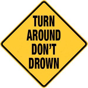 PGFDNews's tweet photo. TURN AROUND, DON’T DROWN! With Spring &amp; Summer storms here, avoid flooded areas. The @NWS reports half of all flood-related drownings occur when a vehicle is driven into flood water. For more information on flood safety visit https://t.co/vEPTQHhN0f. https://t.co/sWXE2JtqzQ
