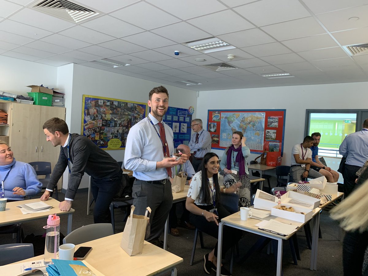 Yesterday we had our final PES session with this year’s ITTs, complete with Teacher Survival Kits and coffee and cakes with our super mentors. Fly high class of 2022, we’ll miss you! <a href="/BeckfootTrust/">Beckfoot Trust</a>