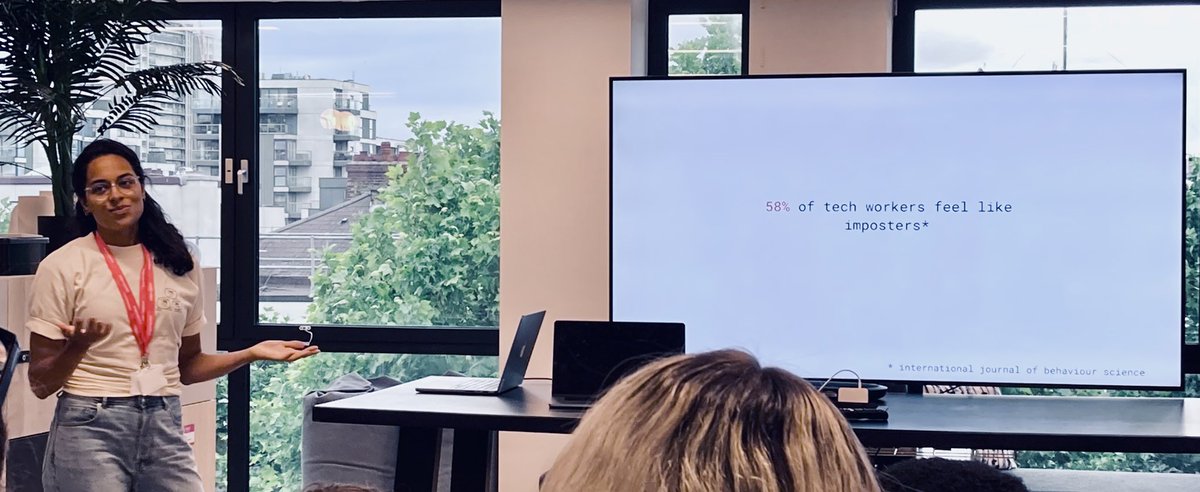 heatherwhyte's tweet photo. If we treat others like they have “infinite intelligence but limited experience” we’ll have the right mindset to teach them, and also ourselves 🥰- the amazing Jo Dufour, engineer at @getmarshmallow https://t.co/airvdOk8ME