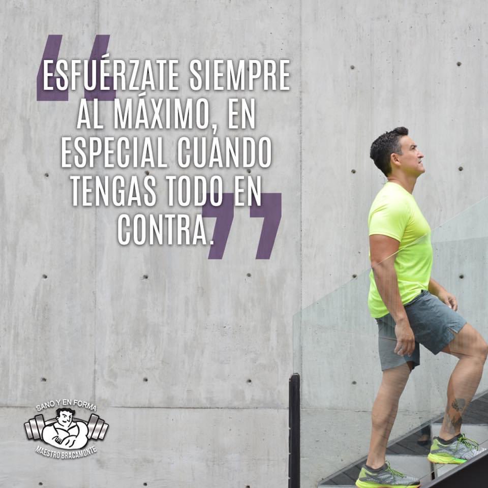 Que cada día que pase nuestro esfuerzo sea mayor y nos acerque más a nuestras metas. 
#exito #sanoyenforma #esfuerzo #metas #sueños #escalera