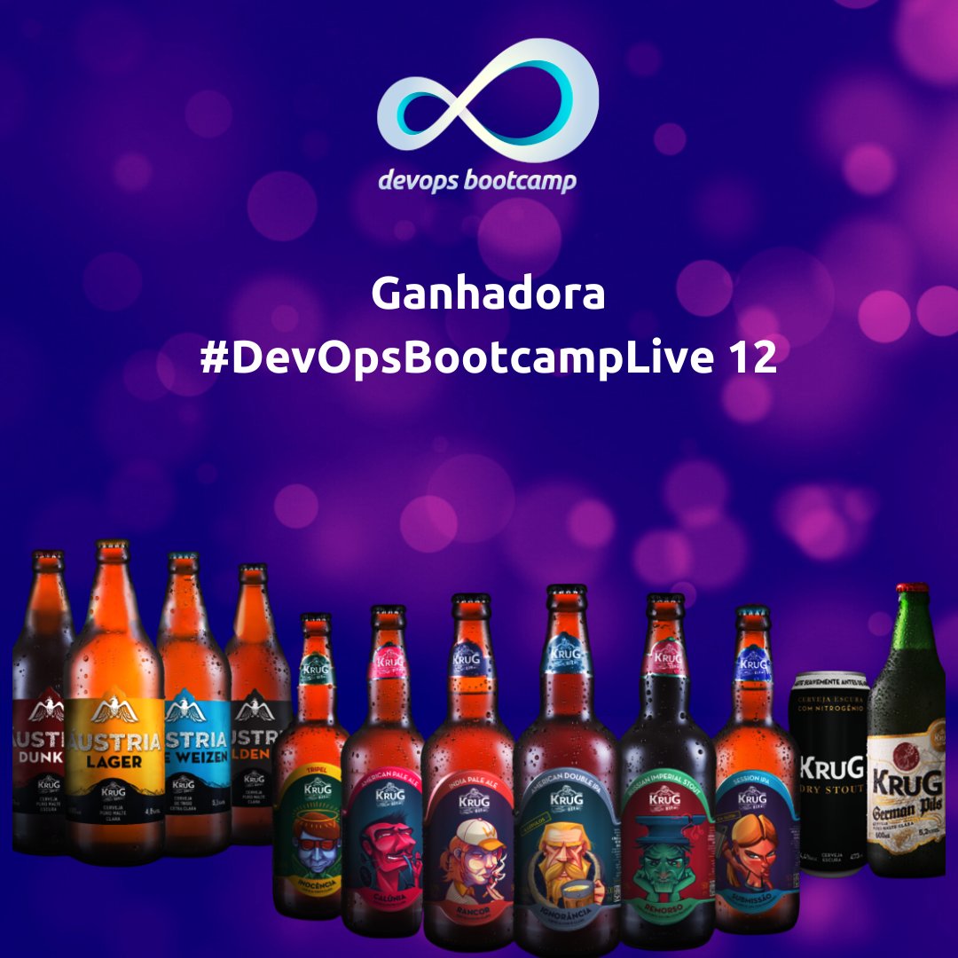 bootcamp_devops's tweet image. E tem mais!
#protagonista!

Agora é uma #BootWomenDevOps 💜

E nossa LINDEZA participou e ganhou o KIT #KrugBier

Olha ela...
⭐ Beatriz Odorcik

Parabéns querida!

👉 O #DevOpsBootcampLive #13 está ficando incrivel!
👉 Online!
👉 Gratuito!

✅Inscrições: lnkd.in/e5fb3srx