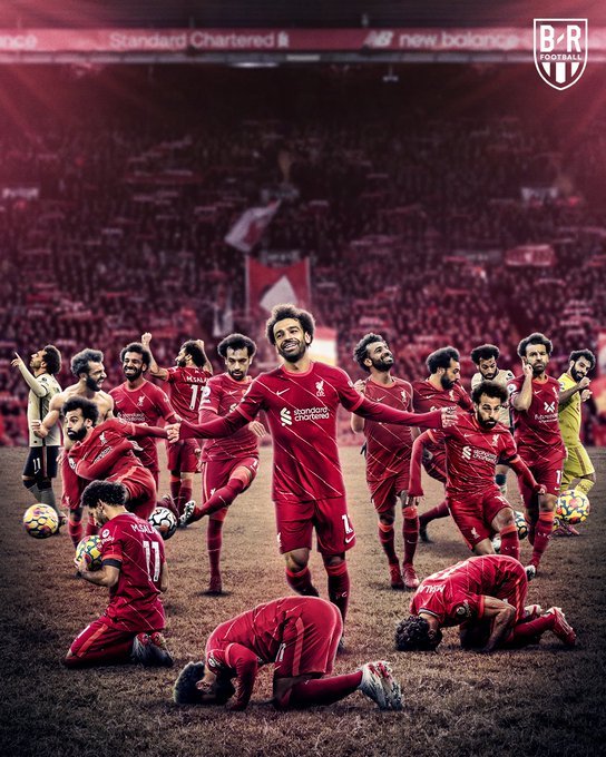 MrAakashh's tweet photo. Mo Salah is Liverpool's Player of the Year for the second time in a row https://t.co/nmyqip31oj