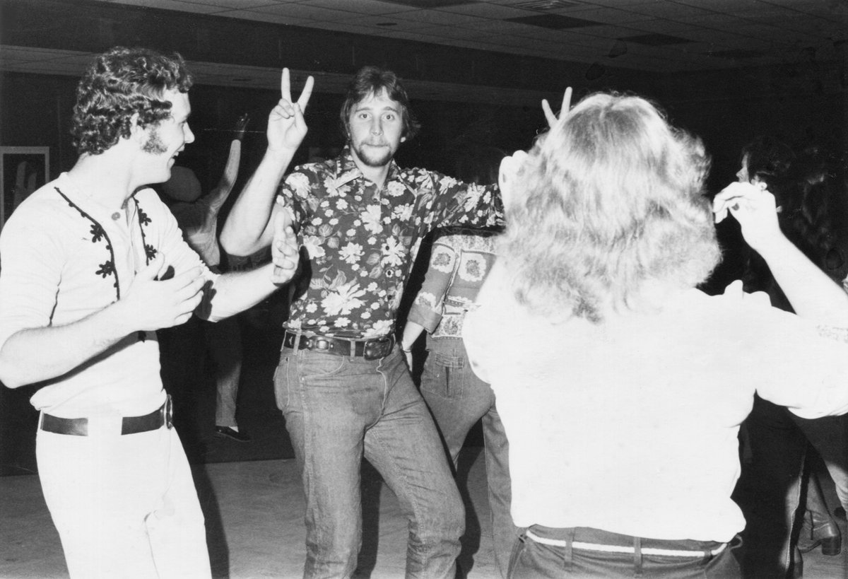 salemccnj's tweet photo. Far out! These snapshots from the ’70s feature some Salem Community College students “gettin’ down” in the Union.
#tbt #SCC50 https://t.co/MtLw2UuYp9