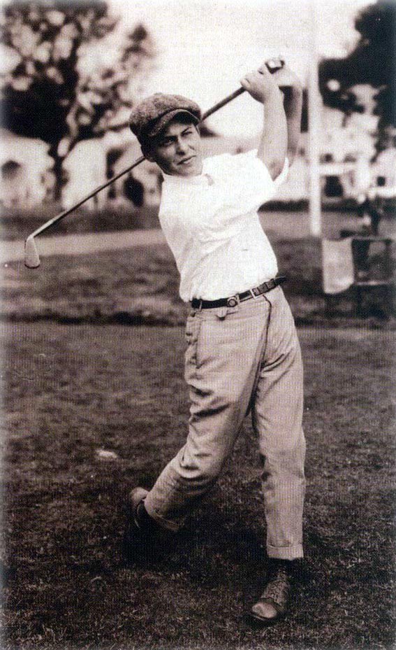 GSGA's tweet photo. On this day in 1917, a young Bobby Jones won his first of three Southern Amateur titles at Roebuck Golf Course in Birmingham, Alabama. #tbt #GGHOF https://t.co/0XiynocFj0