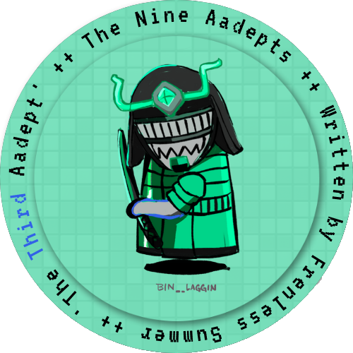 Gm frens! Gitcoin Grant contributors of rounds 12 and 13 check your wallets! We left a smol surprise in there for you 💜

Come to the live screenplay of 'The Nine Aadepts' for a chance to get one  ;)

8 More Aadepts left, who will collect them?

This Saturday hangout 2pm UTC 👻