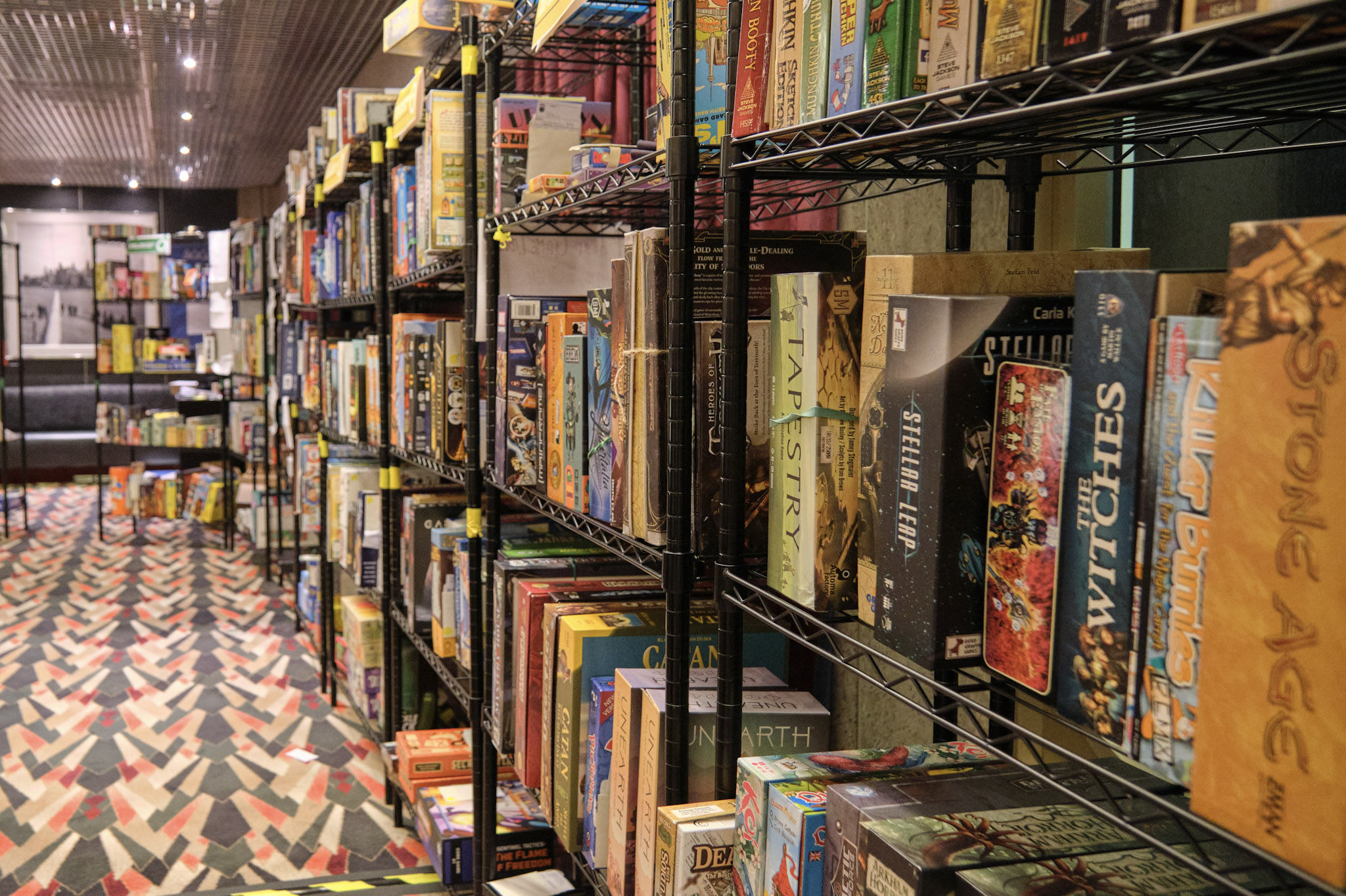 JoCo Cruise on Twitter: "What genre of #tabletop game is your favorite?  Photo (from our Board Game Library aboard the JoCo Cruise 2022) by Jim  Zajkowski https://t.co/v45FzztMVI" / Twitter