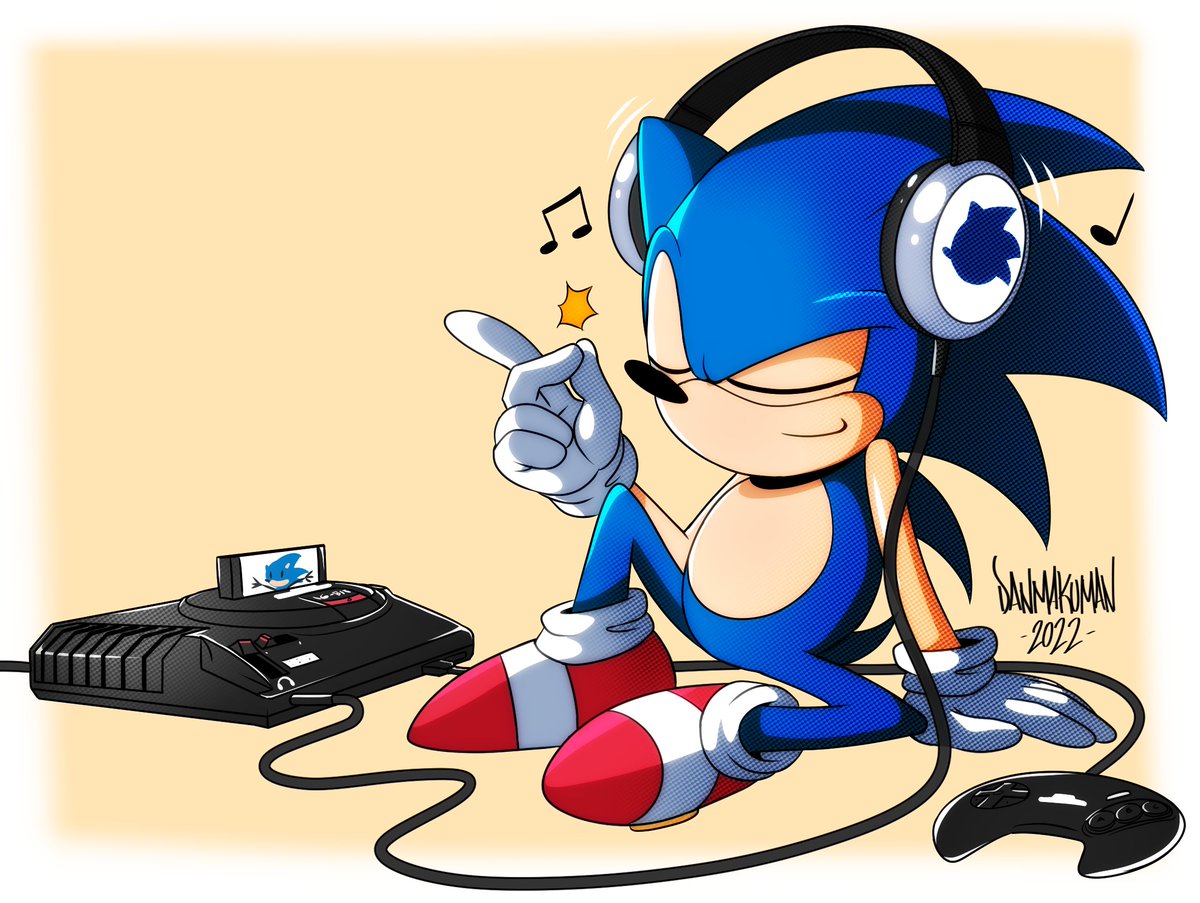 Love me some Sega Genesis music. Most of my favourite soundtracks are from this 16-bit beast and those inspired me to draw this little pic. 
What are some of your favourite tunes?
#SegaGenesis #RETROGAMING #FMSynth #chiptune #MegaDrive #メガドライブ