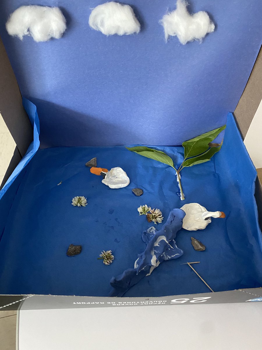 thiessen_mrs's tweet photo. While the Gr. 1s are away, the Gr. 2s will……. Build dioramas! https://t.co/dIwjU2ymW3
