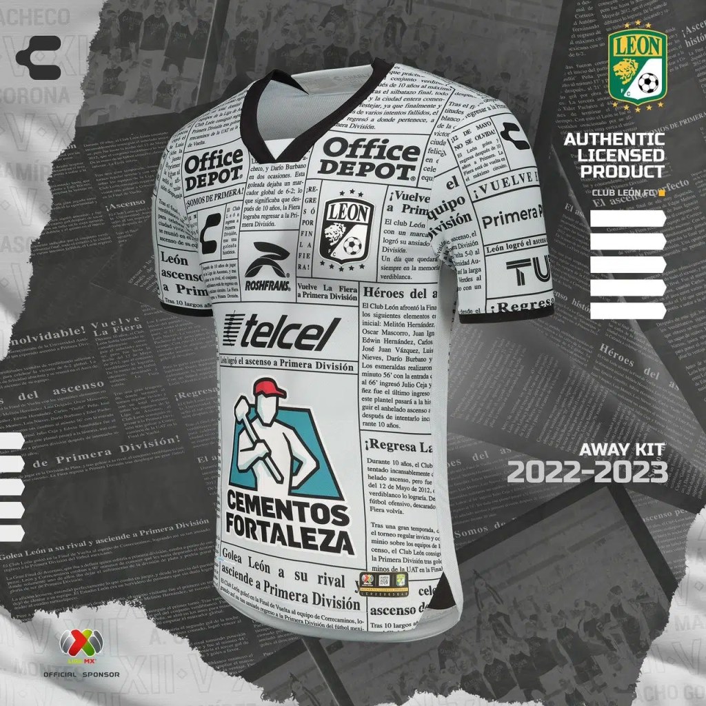 In July we'll start selling the 2022/23 Charly futbol kits - we're buzzing.

We'll be running giveaways on ALL shirts to celebrate the collab.

First up are the Leon kits which are already on pre-release, to enter:

1. RT this post
2. Tag an account
3. Show us your best mexi gif!