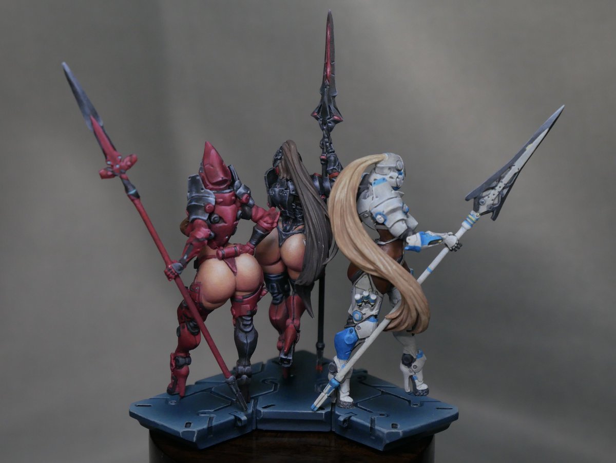 Achilles Spear Guards
35mm スケールミニチュア
キャラデザイン: <a href="/kaminariwei/">BUNNINARI</a> 

#Limbodivision209