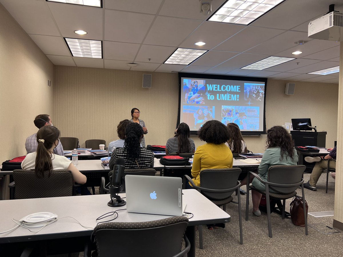 Gentry Wilkerson (@gentrywmd) on Twitter photo Today is the first day of intern orientation at <a href="/UMEmergencyMed/">U of Maryland Emergency Med</a>! We are thrilled to have another great class learning the #UMEM way.
@sbuidubbs <a href="/Bennett_Myers/">Bennett</a> <a href="/kwhomd/">Kami Hu</a> <a href="/amalmattu/">Amal Mattu</a> Today is the first day of intern orientation at <a href="/UMEmergencyMed/">U of Maryland Emergency Med</a>! We are thrilled to have another great class learning the #UMEM way.
@sbuidubbs <a href="/Bennett_Myers/">Bennett</a> <a href="/kwhomd/">Kami Hu</a> <a href="/amalmattu/">Amal Mattu</a>