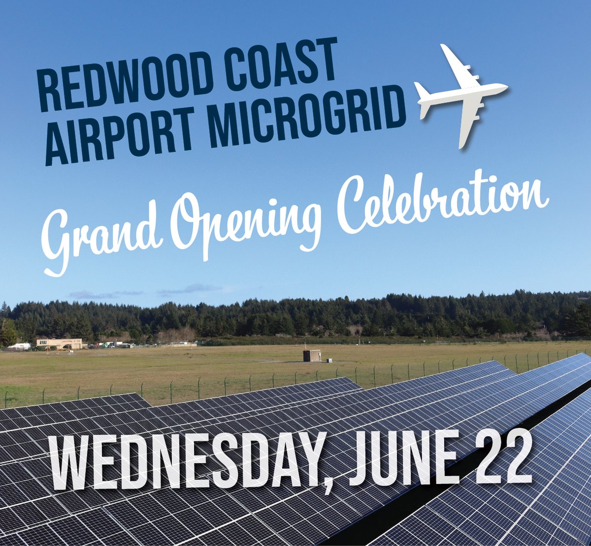 Big news- CA’s 1st 100% #renewableenergy, front-of-the-meter, multi-customer #microgrid is now operating in #HumboldtCounty! Our microgrid provides #energyresilience for our airport, #USCoastGuardAirStation &amp; our #CommunityChoiceEnergy customers. #Repower
redwoodenergy.org/news/