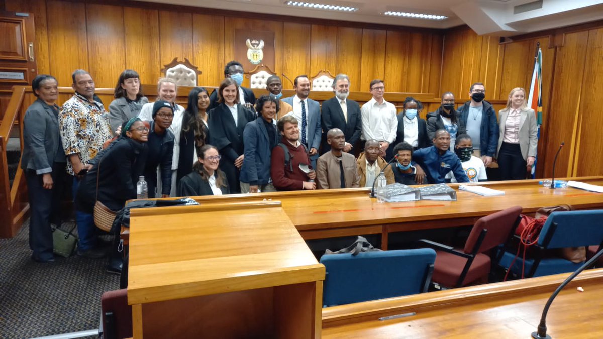 ExtinctionR's tweet photo. The struggle to stop @Shell's plans to carry out seismic surveys has continued in the Eastern Cape Province High Court in Gqeberha.
#SaveTheWildCoast #OceanNotOil https://t.co/d2S7b49AP9