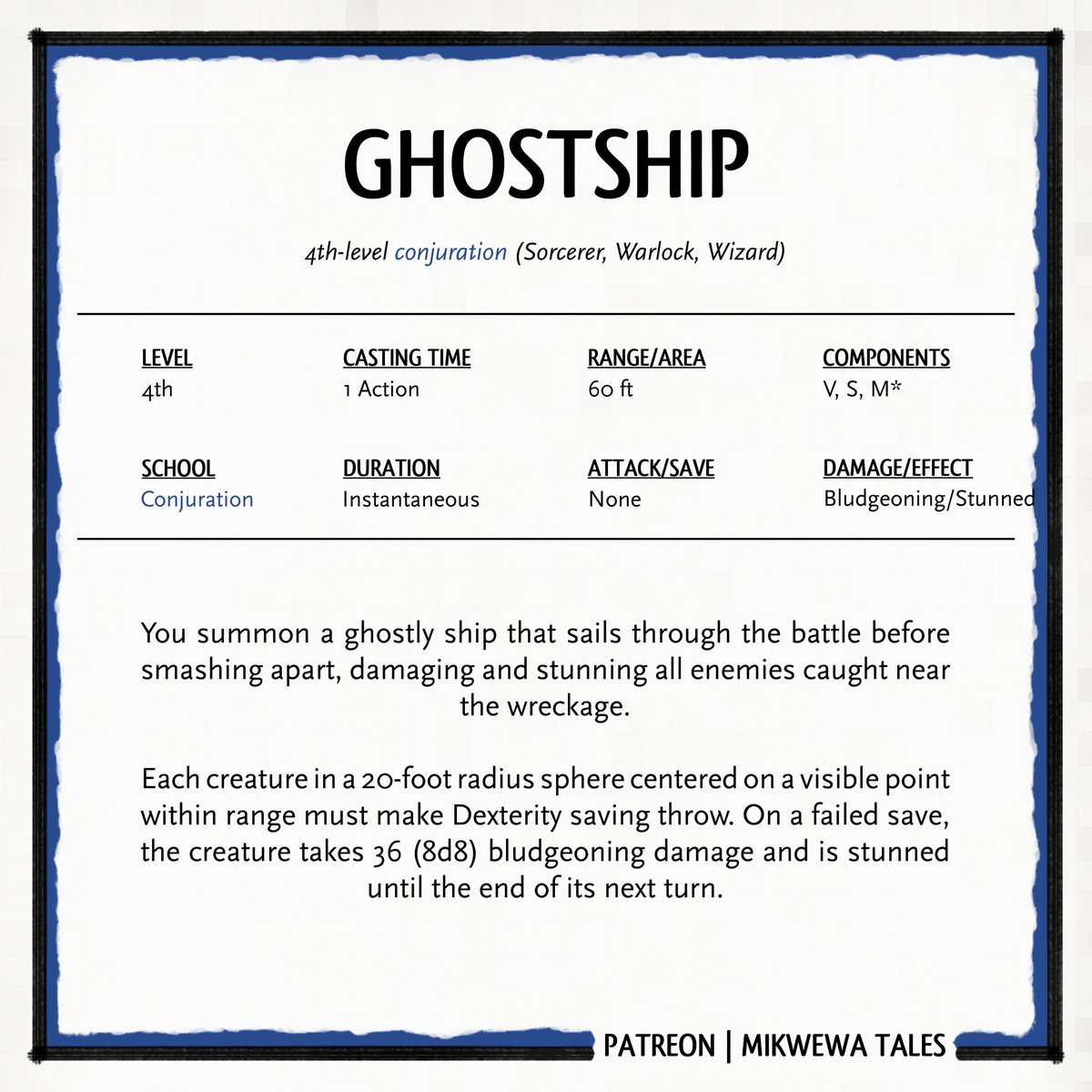 mapdoctor7's tweet photo. Free Dota2 spells translated into the D&D!
Mikey is a huge fan of the game and on a personal quest of converting every hero and spell into 5e! π
#dnd #dndspell https://t.co/Yf0b56fXoV