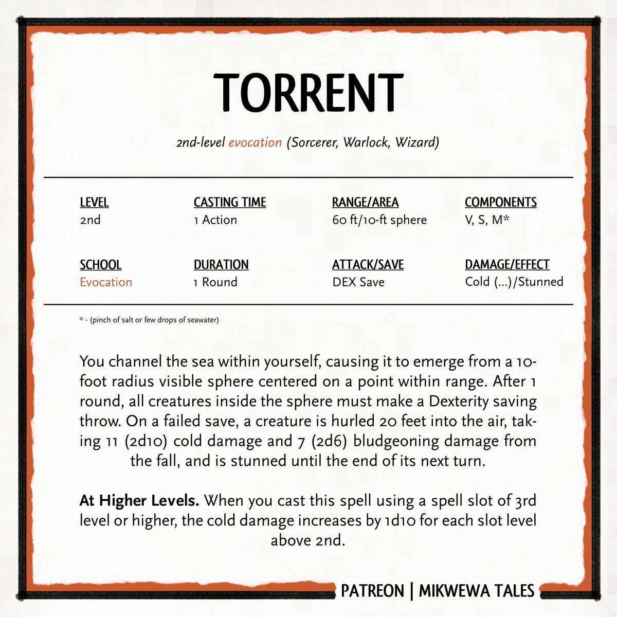 mapdoctor7's tweet photo. Free Dota2 spells translated into the D&D!
Mikey is a huge fan of the game and on a personal quest of converting every hero and spell into 5e! π
#dnd #dndspell https://t.co/Yf0b56fXoV