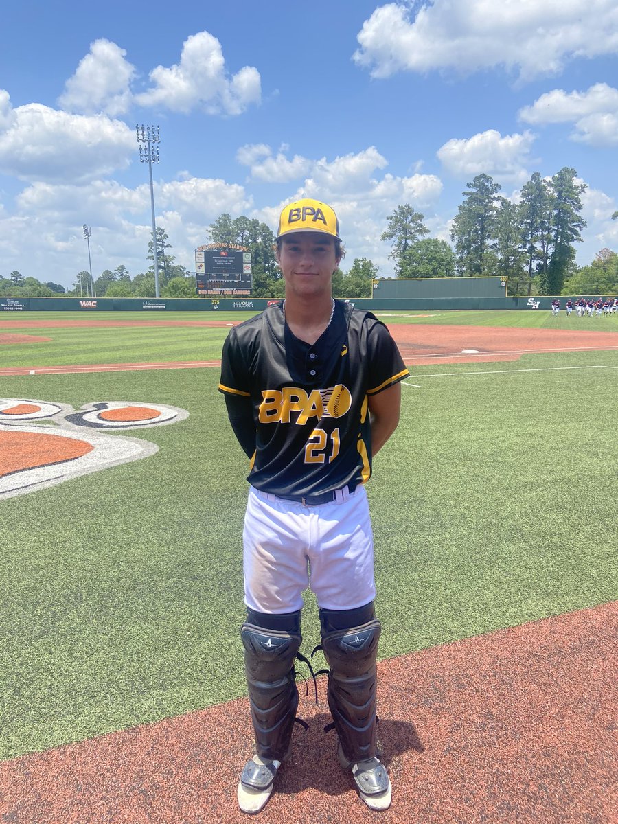 FiveToolTexas's tweet photo. F: @BPAtravelball 2024 7, Texas Oilers 16U Hamblin/Nowell 1 
PoG: @hhovater21 4-4, 2B, 3B, RBI, 2R https://t.co/VM2woUljm7
