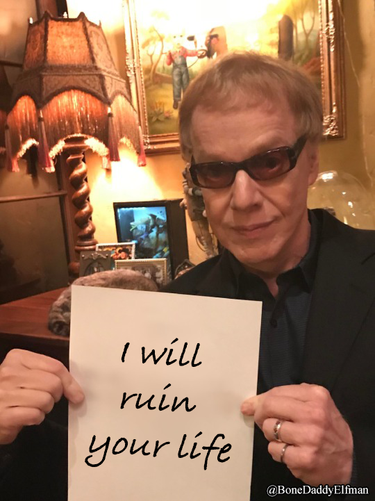 BoneDaddyElfman's tweet photo. This isn't what I had in mind... This man has ruined my life without ever having touched me &amp; wanted him to PHYSICALLY ruin me. 😭
#DannyElfman #DaddyElfman #BoneDaddy #ElfSlut https://t.co/ArhycMgYCE