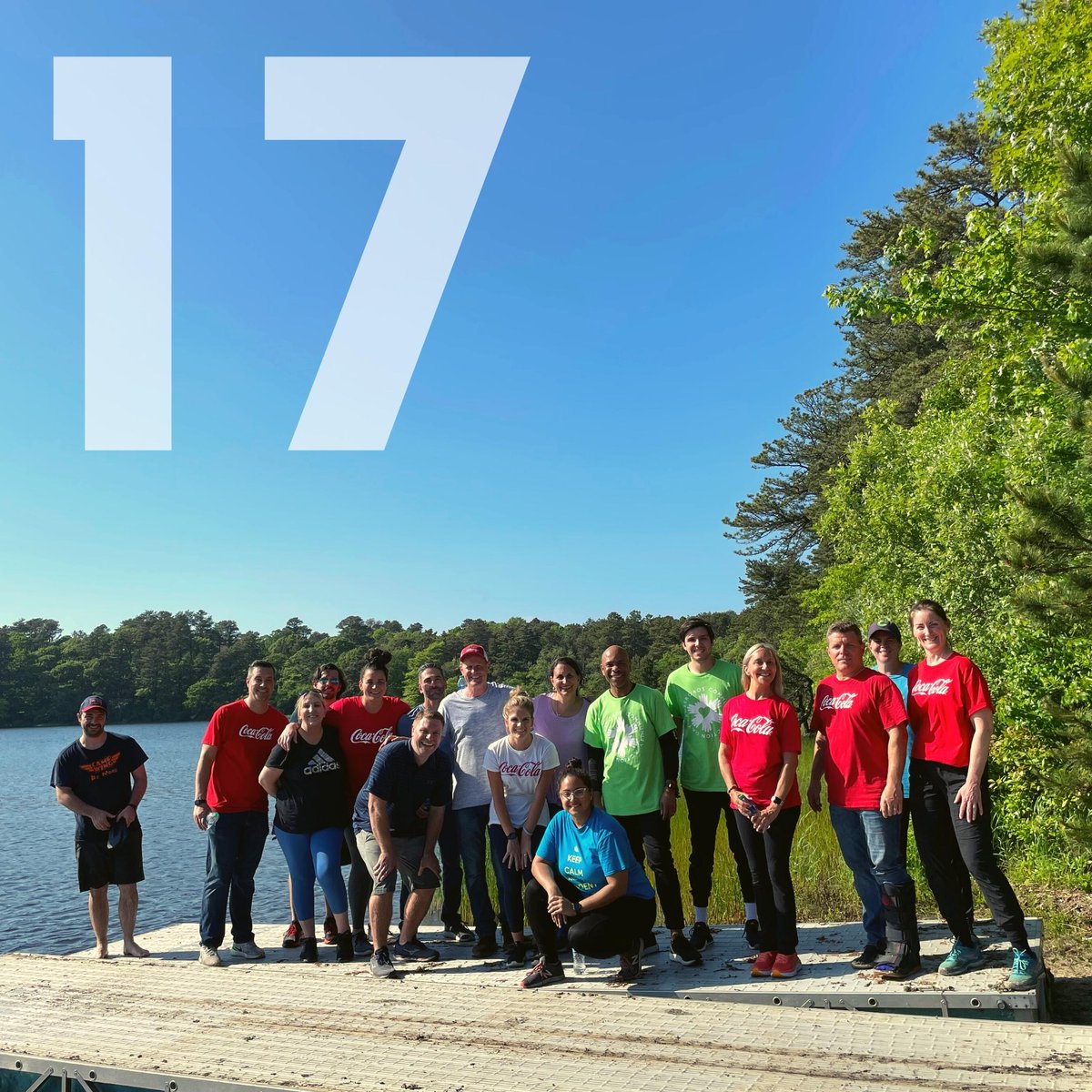 crossroads4kids's tweet photo. 17 DAYS UNTIL CAMP!

Yesterday, our friends from @cocacola joined us at Camp Mitton for some cleaning and heavy lifting!  After prepping the dining hall, kitchen, bathhouses, health center, and main office, the whole team pitched in to get the boat docks into the water. https://t.co/g6SAxgPP86
