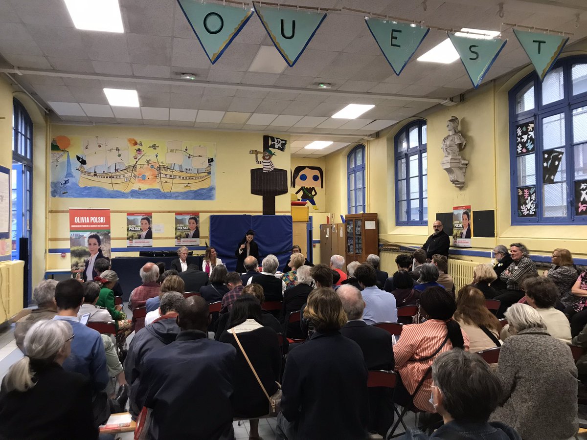 Salle comble pour soutenir <a href="/OliviaPolski/">@oliviapolski.bsky.social</a> et <a href="/Celine_Hervieu/">Céline Hervieu</a> candidates sur la #circo7511 !

🗳 Les 12 et 19 juin on vote pour elles et pour une majorité #Nupes à l’Assemblée ✊

Cc @carine_petit <a href="/chevcat2/">Catherine chevalier</a> <a href="/EricPliez/">Eric Pliez</a>