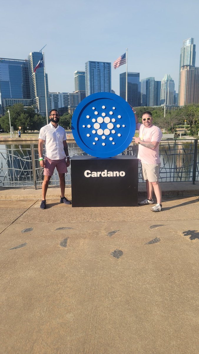 ParaverseNFT's tweet photo. It's been a great start to the week. With our founders making a splash at @DcentralCon and @Cardano events yesterday. Today @consensus2022 started so come say hi if you see them! 

#Consensus2022 #Austin #Web3 #confrences #innovation #technology #NFTCommunity https://t.co/9TFoG63IXK