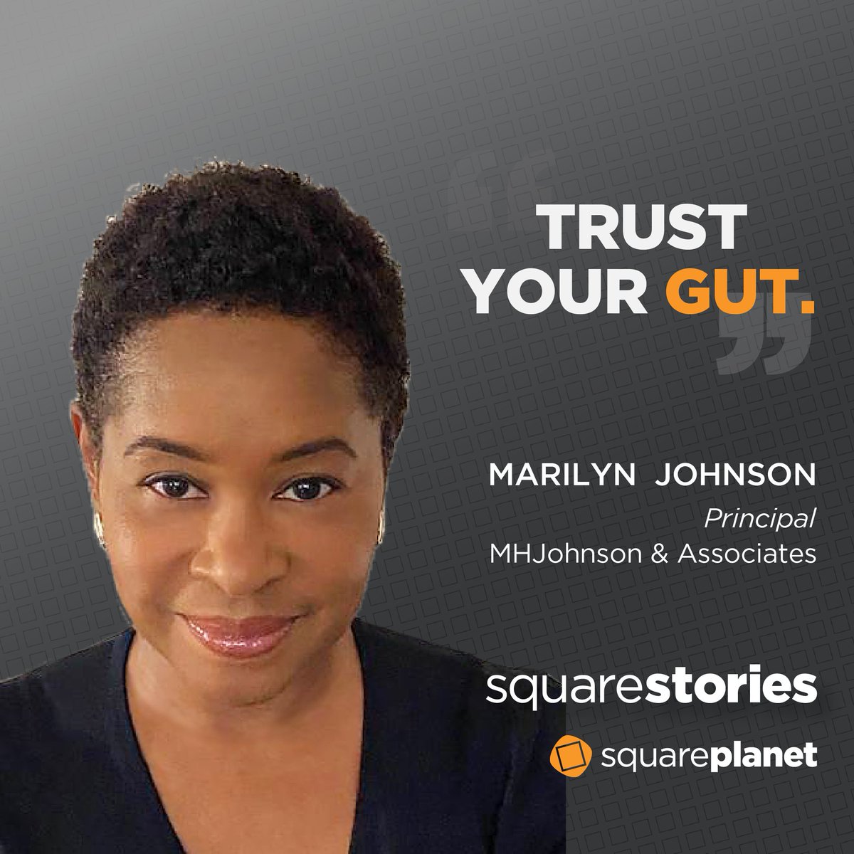SquarePlanet's tweet image. Marilyn Johnson and MHJohnson &amp;amp; Associates are committed to helping individuals and organizations build better, more diverse vendor partnerships. 

🎧New #SquareStories #Podcast Episode. LISTEN NOW! 

ow.ly/JSMU50JrMIw

#elevatepeople #squareplanet