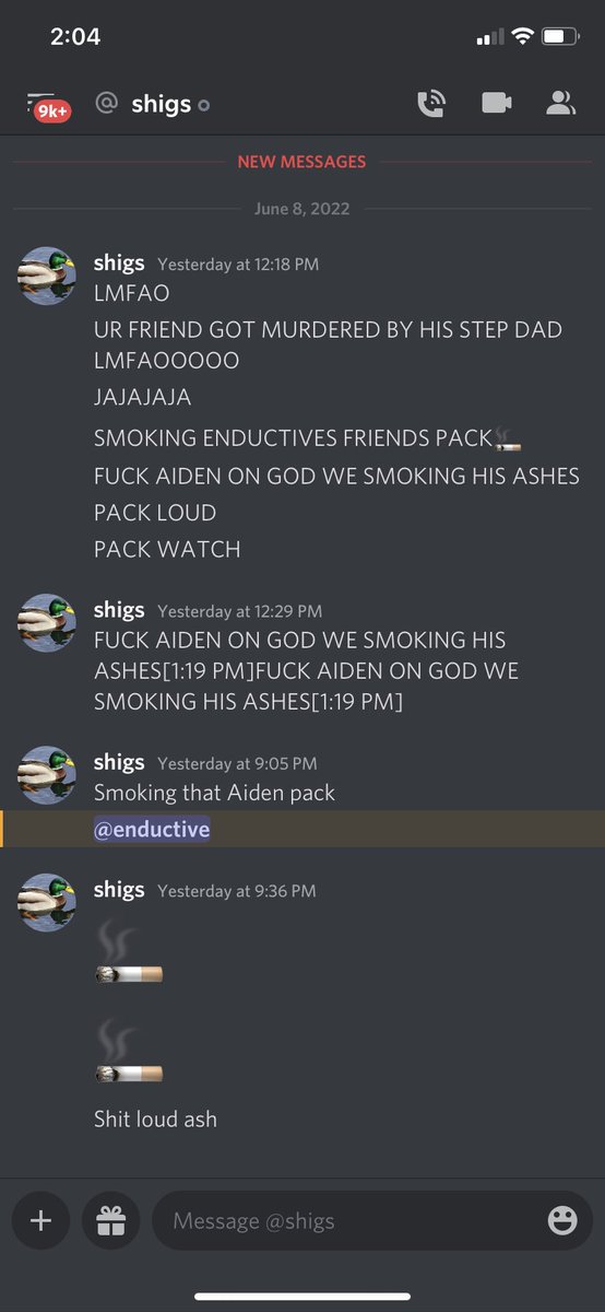 enductiveYT's tweet image. Bro wtf I go on dc and see this????