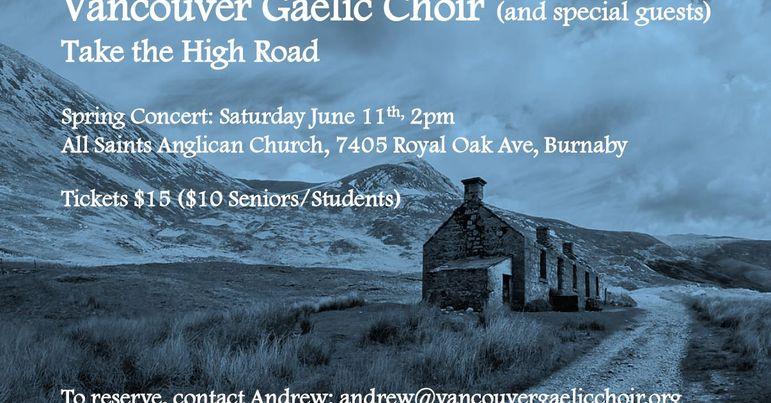 We're performing this Saturday if you're in the Vancouver area...