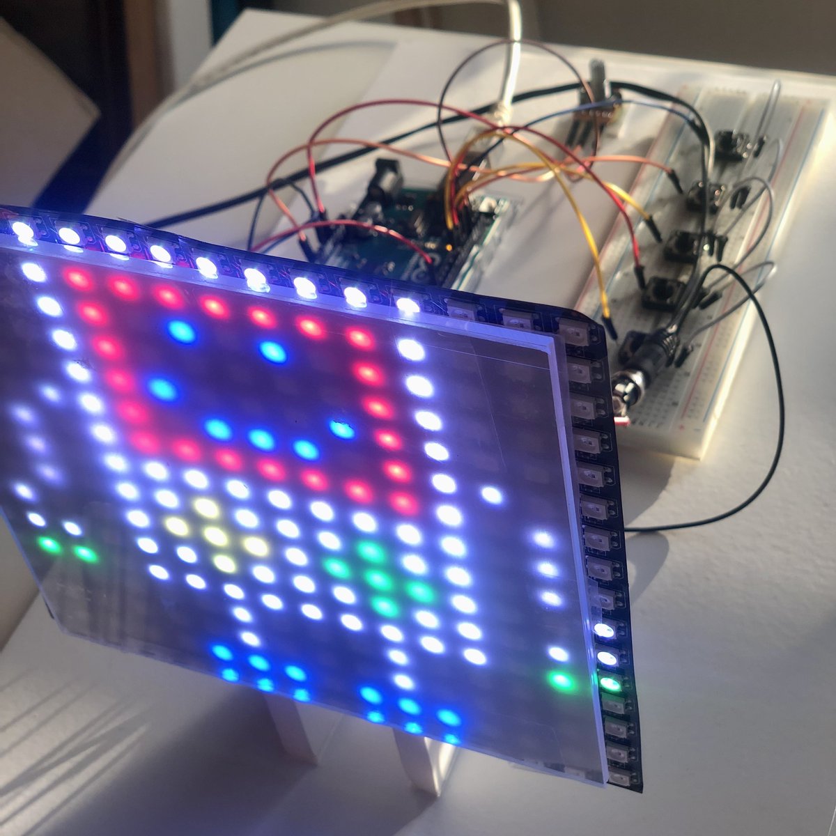 MetaFontsNFT's tweet image. Just love playing with 8bit 16x16 pixels arduino #petbots @pokedstudiouk