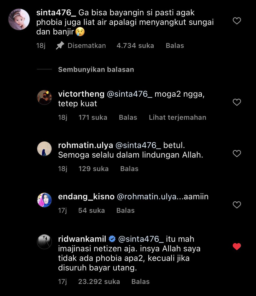 anyahebat's tweet photo. Still the same person as he was. He can even make this traumatic words into a funny joke. Not just a Governor, Husband, &amp; Dad of 3. More than that, greater than Superman. Another level of Gentleman. Eril, Zara, Arka pasti bangga banget punya bapak sehebat ini.
I envy them, truly. https://t.co/M5XWmYxhwQ