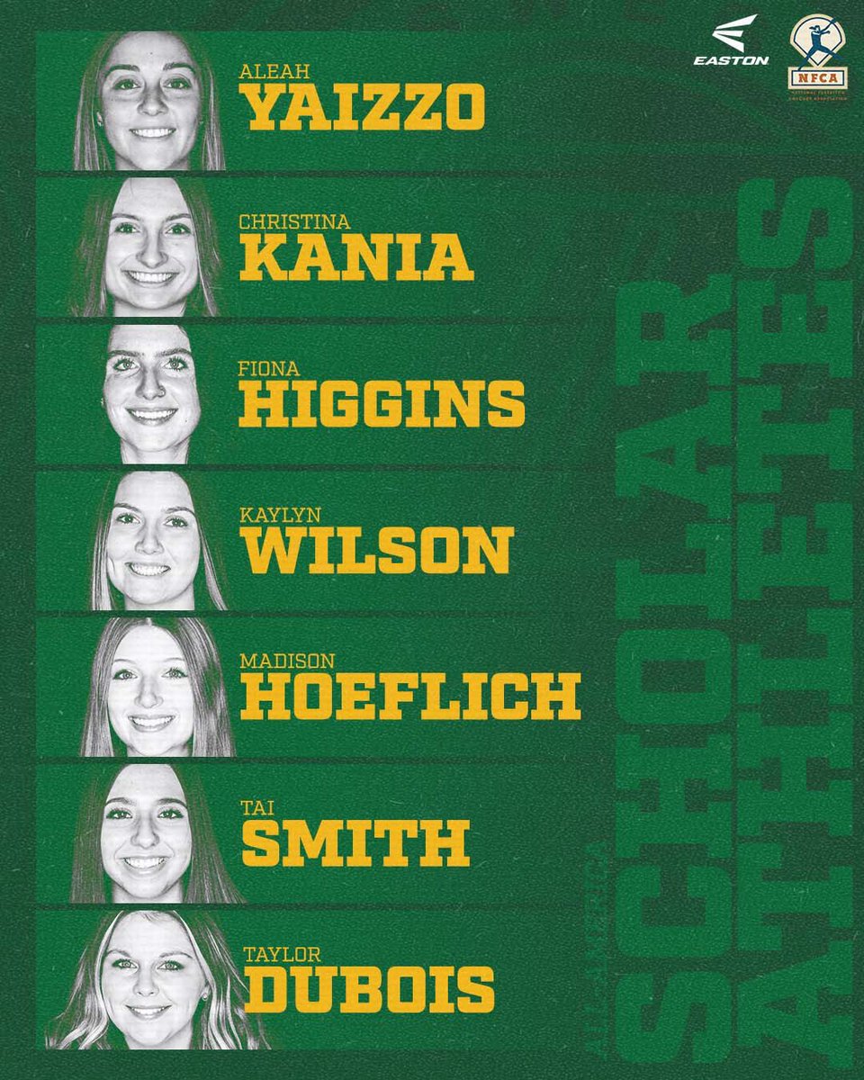 Count them! 1️⃣,2️⃣,3️⃣,4️⃣,5️⃣,6️⃣…..7️⃣ Easton/NFCA All-America Scholar Athletes for the Oswego State Lakers Softball team!!! This marks the second year in a row for FIVE of these athletes! Congratulations!