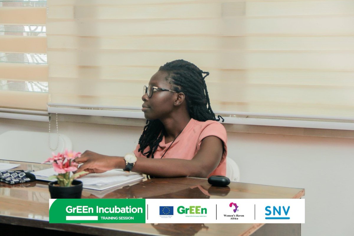 haven_africa's tweet photo. Today's session was focused on helping trainees understand what Business Model Canvas entails, and the essence of building a sustainable business. 

@SNVGhana @EuropeInGhana @UNCDF  
#LetGoGrEEn
#womenshavenafrica #thehomeofwomen #GrEEn #GrEEnIncubation #Agriculture https://t.co/1atKCkSqQ2